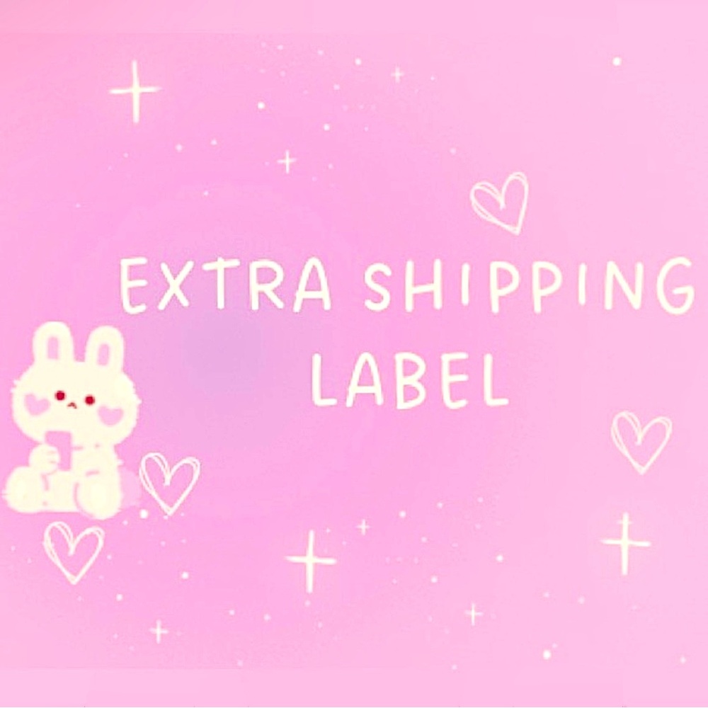 Extra shipping label